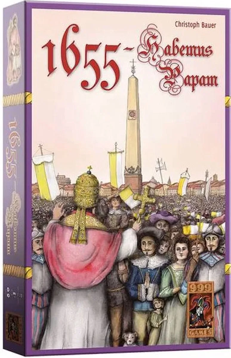 1655 Habemus Papam Kaartspel från 999 Games – kartong