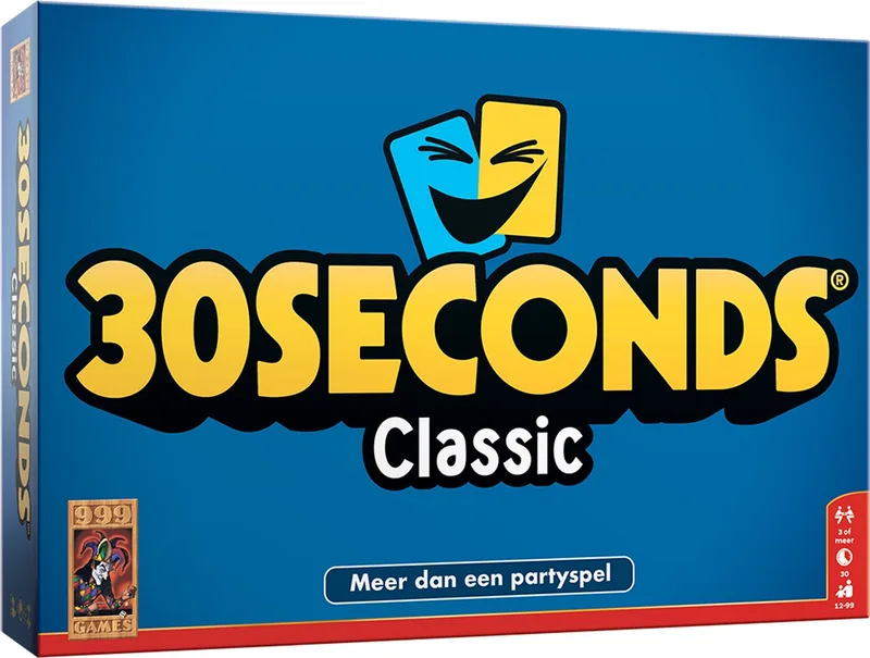 999 Games - 30 Seconds ® Classic - Partyspel - Vernieuwde editie met nieuwe begrippen - 3+ spelers - Vanaf 12 jaar von 999 Games – Schachtel