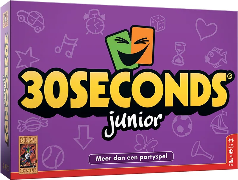 999 Games - 30 Seconds ® Junior - Kindereditie van het razendpopulaire partyspel in een nieuw jasje! - 3+ spelers - Vanaf 7 jaar von 999 Games – Schachtel