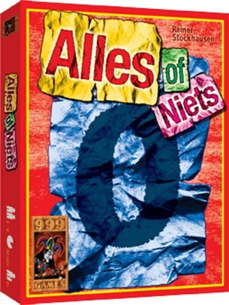 Alles of Niets Kaartspel fra 999 Games – æske