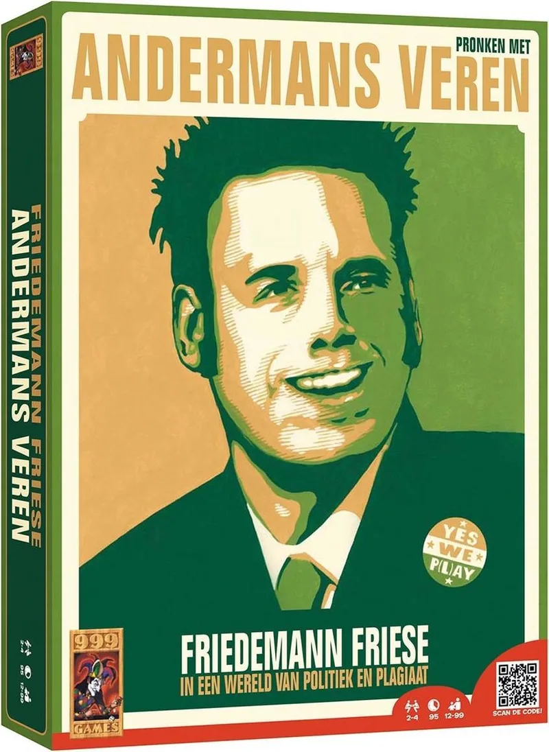Andermans Veren Bordspel from 999 Games – box