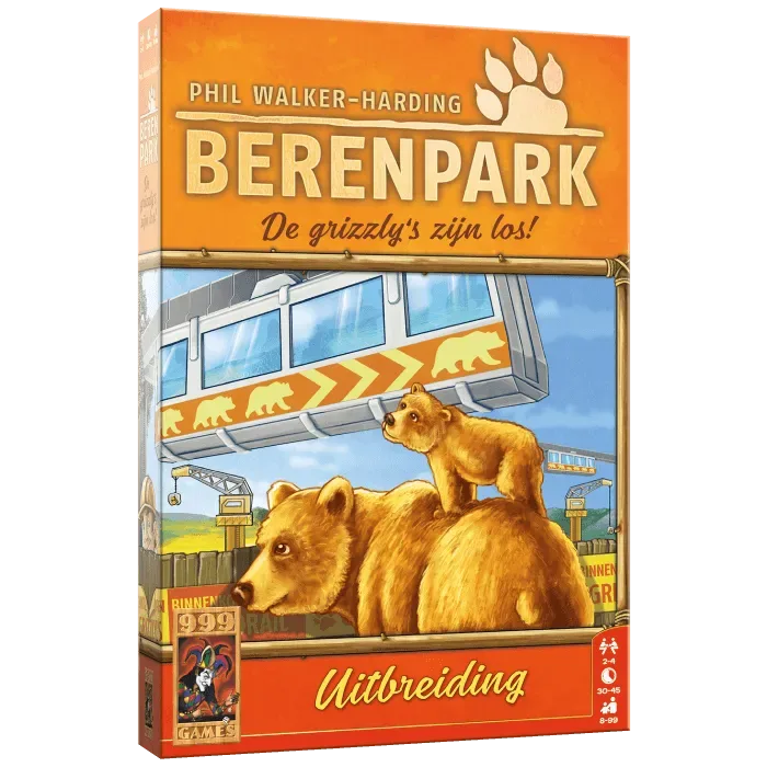 Berenpark - De Grizzly's zijn los! van 999 Games – doos