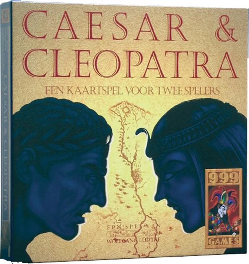Caesar & Cleopatra Kaartspel from 999 Games – box