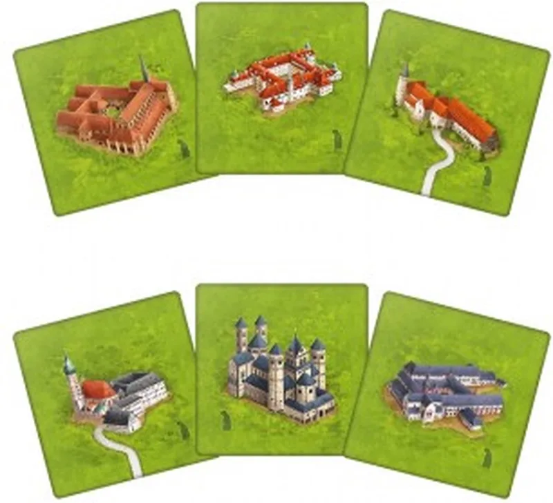 Carcassonne Mini Uitbreiding De Kloosters in Duitsland 3.0 - 999 Games fra 999 Games – æske