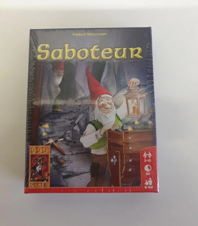 Catan het snelle kaartspel + Saboteur Kaartspel Pakket fra 999 Games – æske