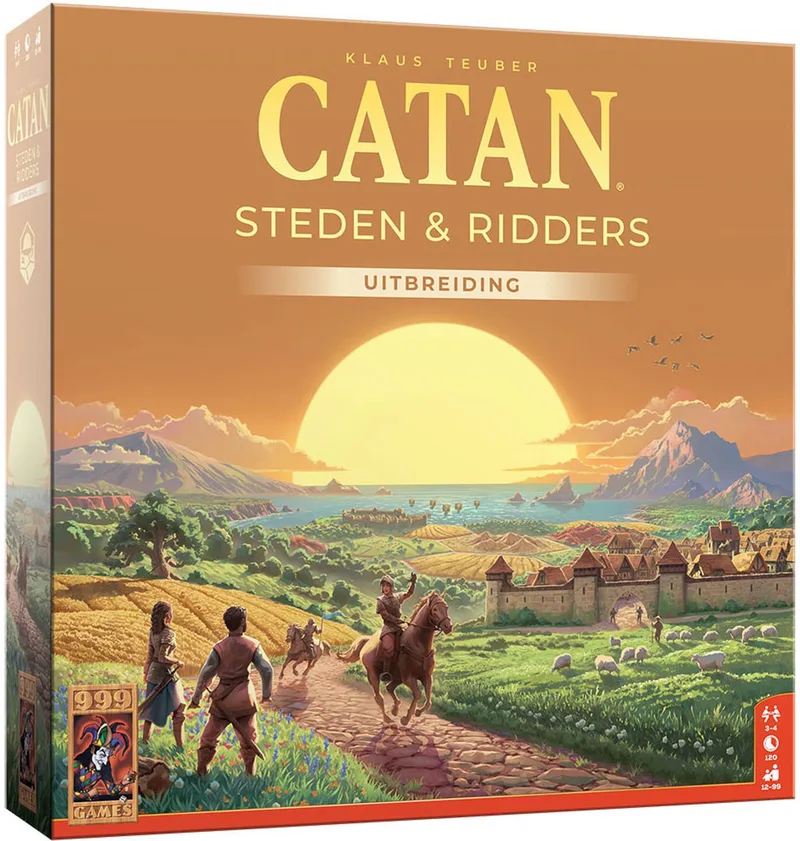 Catan Uitbreiding Steden en Ridders von 999 Games – Schachtel