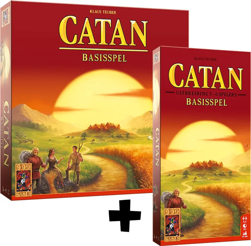 Catan Voordeelbundel! Basis + Uitbreiding 5/6 bundel from 999 Games – box