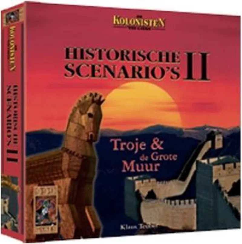 De Kolonisten van Catan: Historische Scenario's II Bordspel from 999 Games – box
