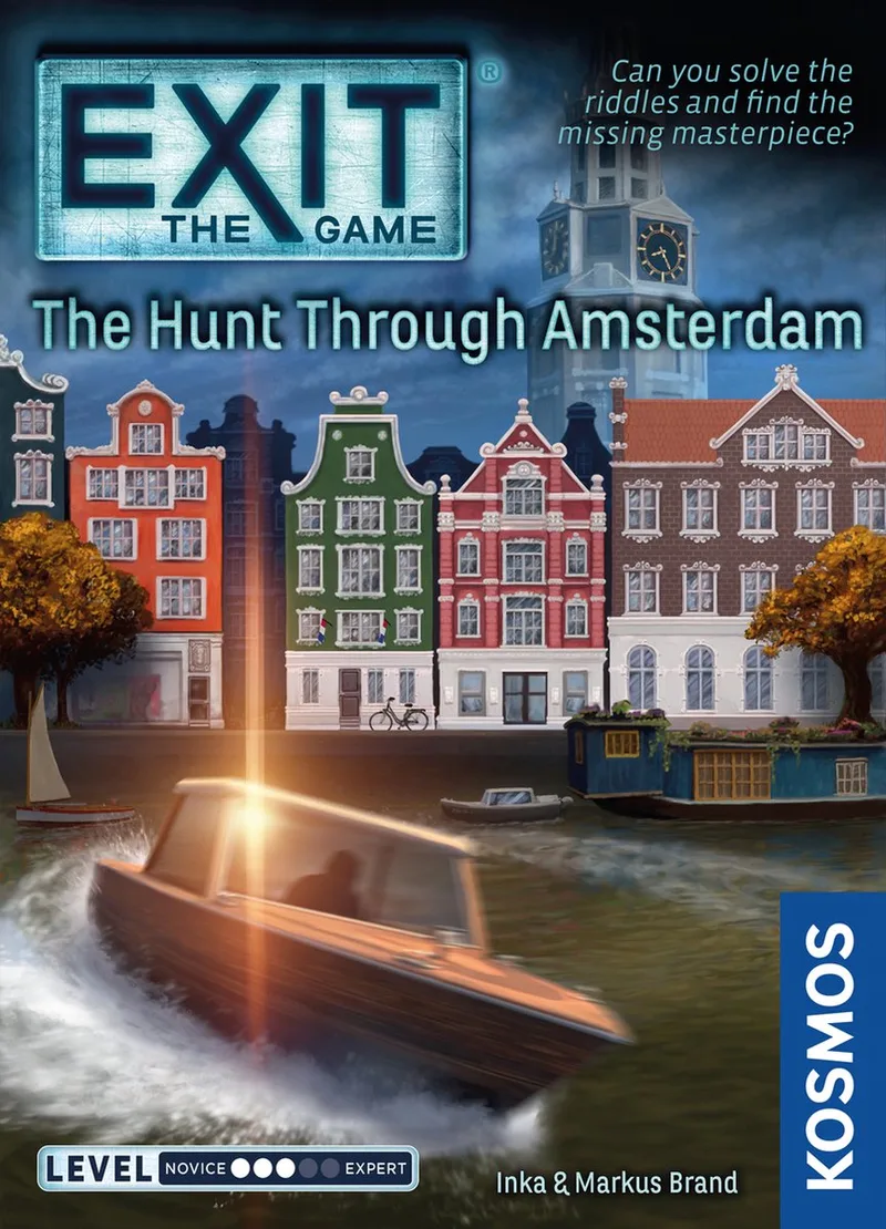 Exit: The Hunt Through Amsterdam - Engelstalig from 999 Games – box