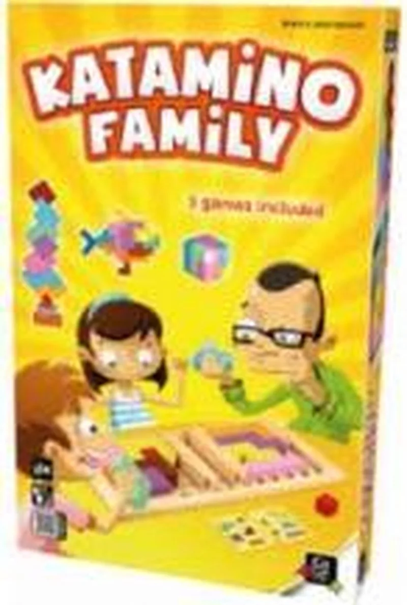 Gigamic - Katamino Family - Tweespelers spel - Evolutionair en Educatief spel fra 999 Games – æske