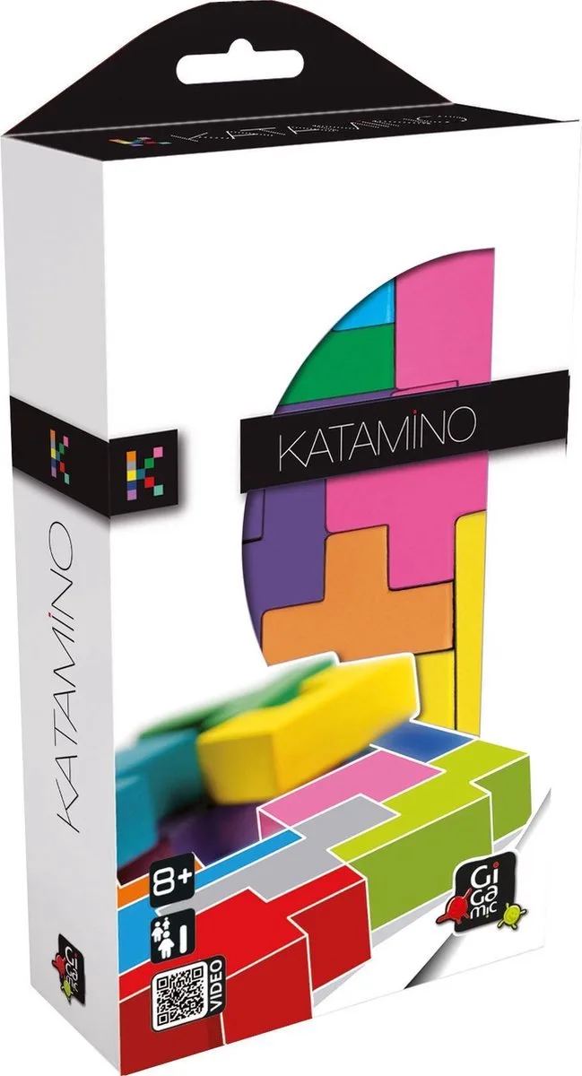 Gigamic - Katamino Pocket - Puzzelspel voor 2 spelers - NL GB FR DE ES IT från 999 Games – kartong
