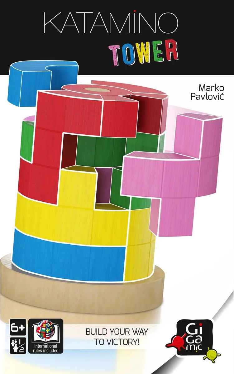 Gigamic - Katamino Tower - 3D puzzelervaring from 999 Games – box