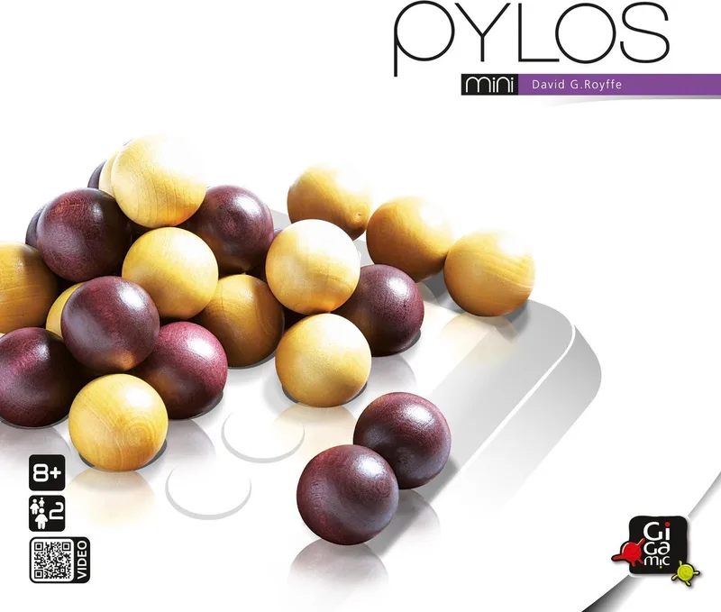 Gigamic - Pylos Mini - Compacte editie van het abstracte, tactische spel voor 2 spelers - NL EN DU FR SP IT from 999 Games – box