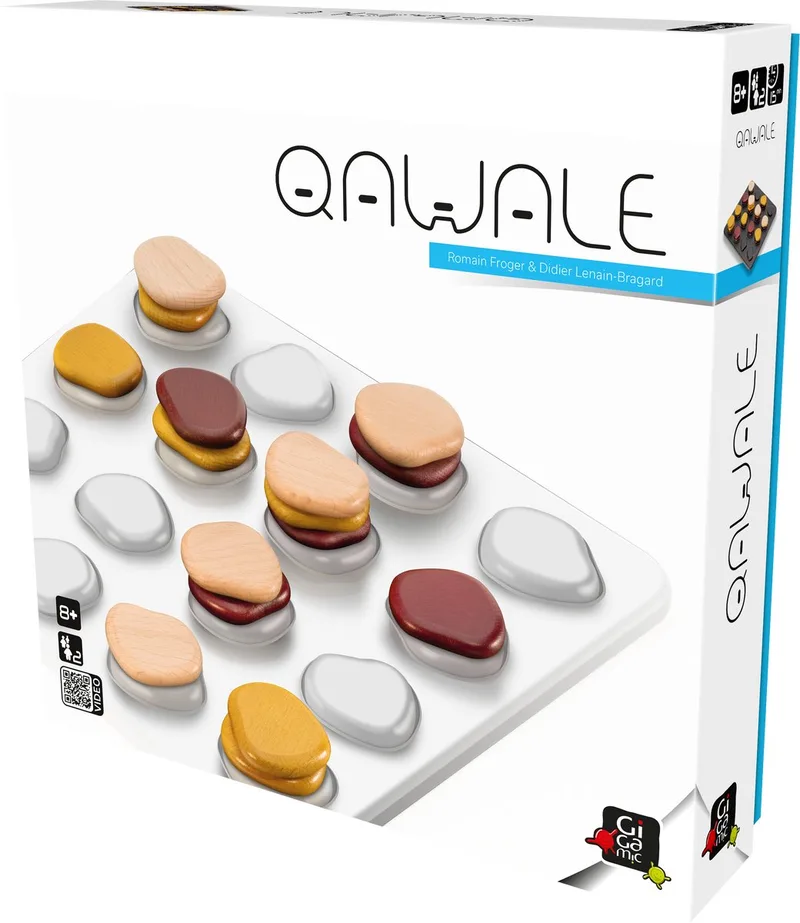 Gigamic - Qawale - Simpel maar tactisch - Voor 2 Spelers from 999 Games – box