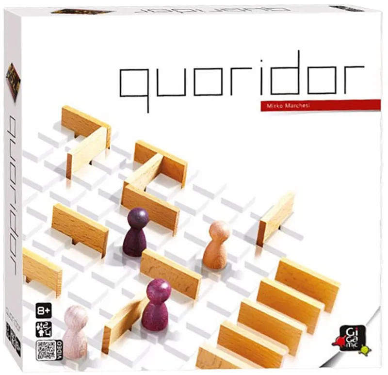 Gigamic - Quoridor Classic - Abstract tactisch spel from 999 Games – box