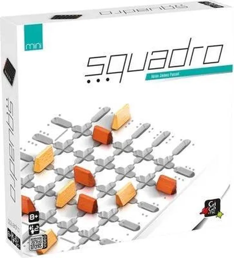 Gigamic - Squadro Mini - Strategiespel voor 2 spelers from 999 Games – box