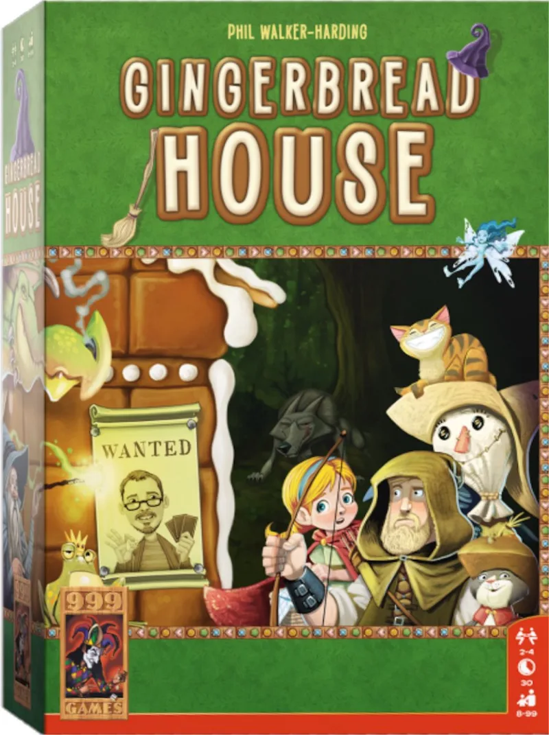 Gingerbread House Bordspel from 999 Games – box