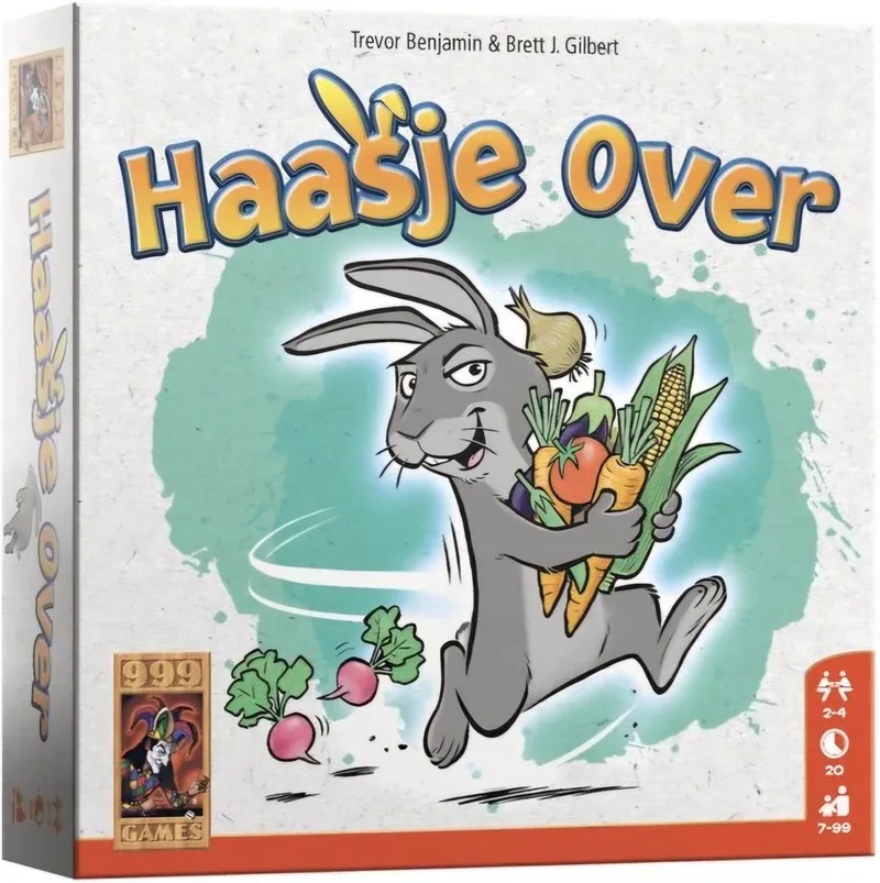 Haasje over - Kaartspel - Gezelschapspel from 999 Games – box