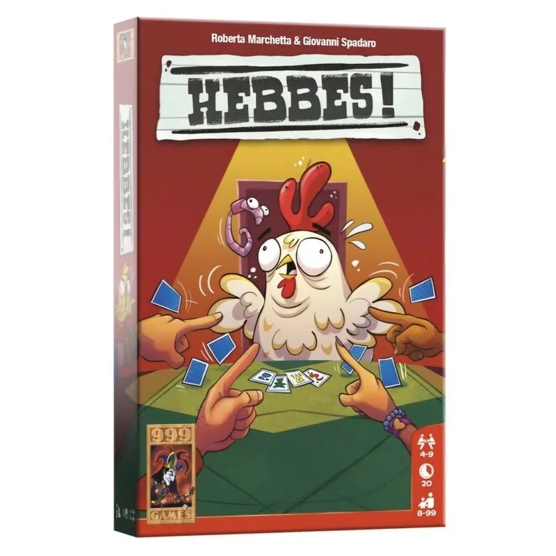 Hebbes - Kaartspel - Gezelschapspel from 999 Games – box
