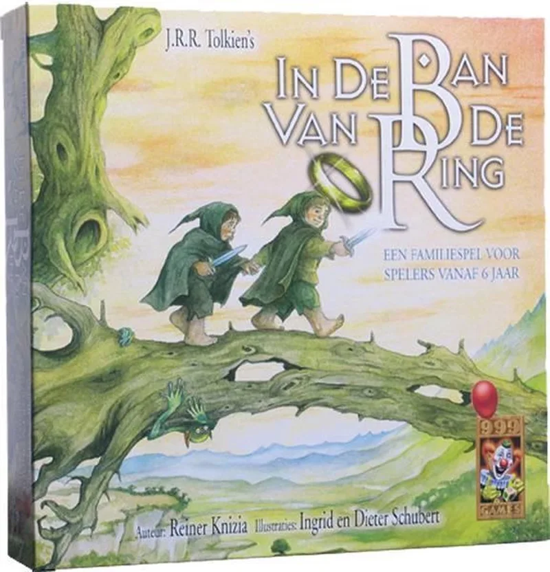 In de Ban van de Ring Junior Bordspel de 999 Games – boîte