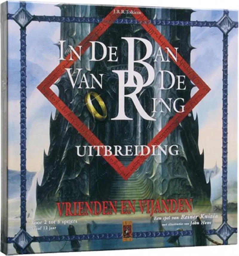 In de Ban van de Ring uitbreiding: Vrienden en Vijanden från 999 Games – kartong