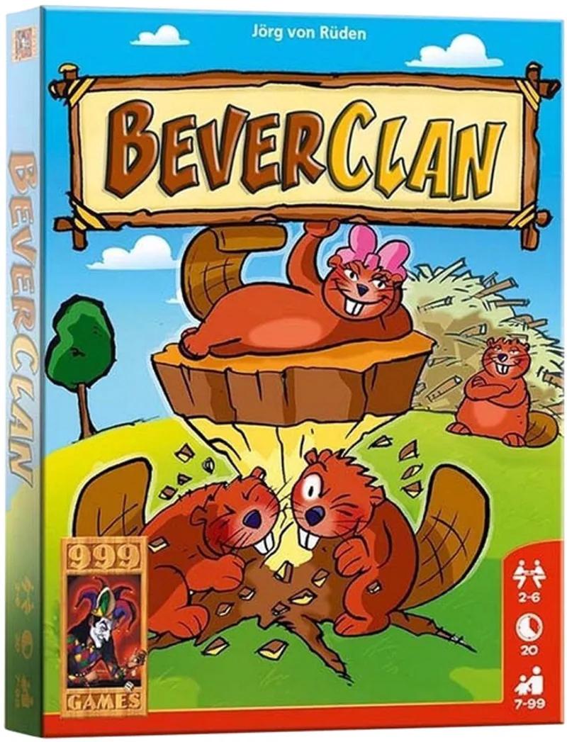 Kaartspel beverclan | 12 stuks from 999 Games – box