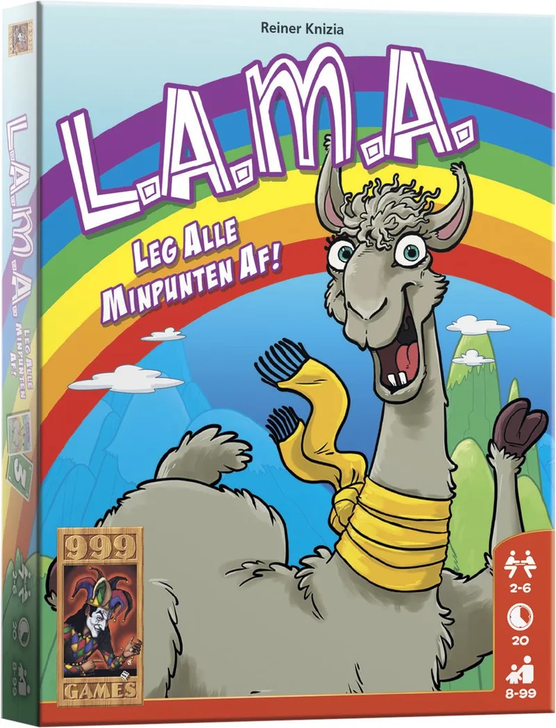 Kaartspel l.a.m.a. | 12 stuks from 999 Games – box
