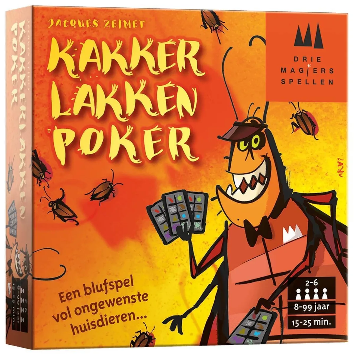 Kakkerlakkenpoker kaartspel från 999 Games – kartong