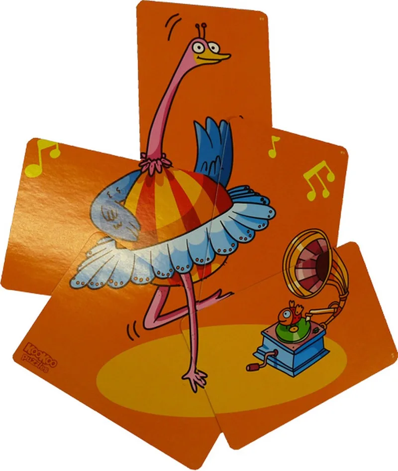 KooKoo Puzzle: Dansen Kaartspel from 999 Games – box