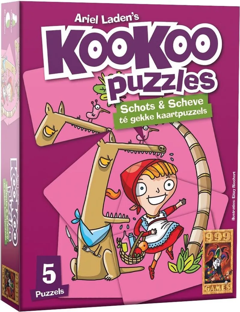 KooKoo Puzzle: Sprookjes Kaartspel from 999 Games – box