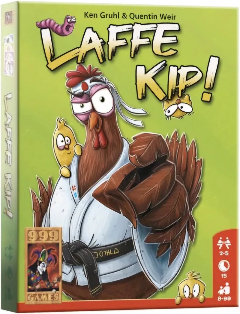 Laffe Kip Kaartspel Nederlandstalig from 999 Games – box