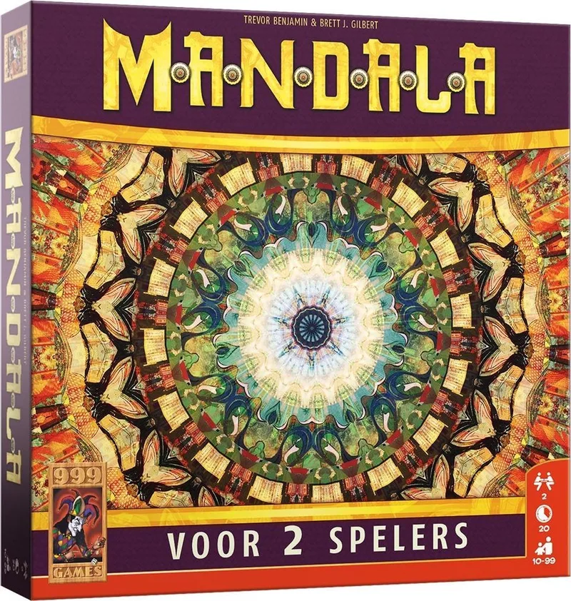 Mandala - Breinbreker - 2 spelers from 999 Games – box