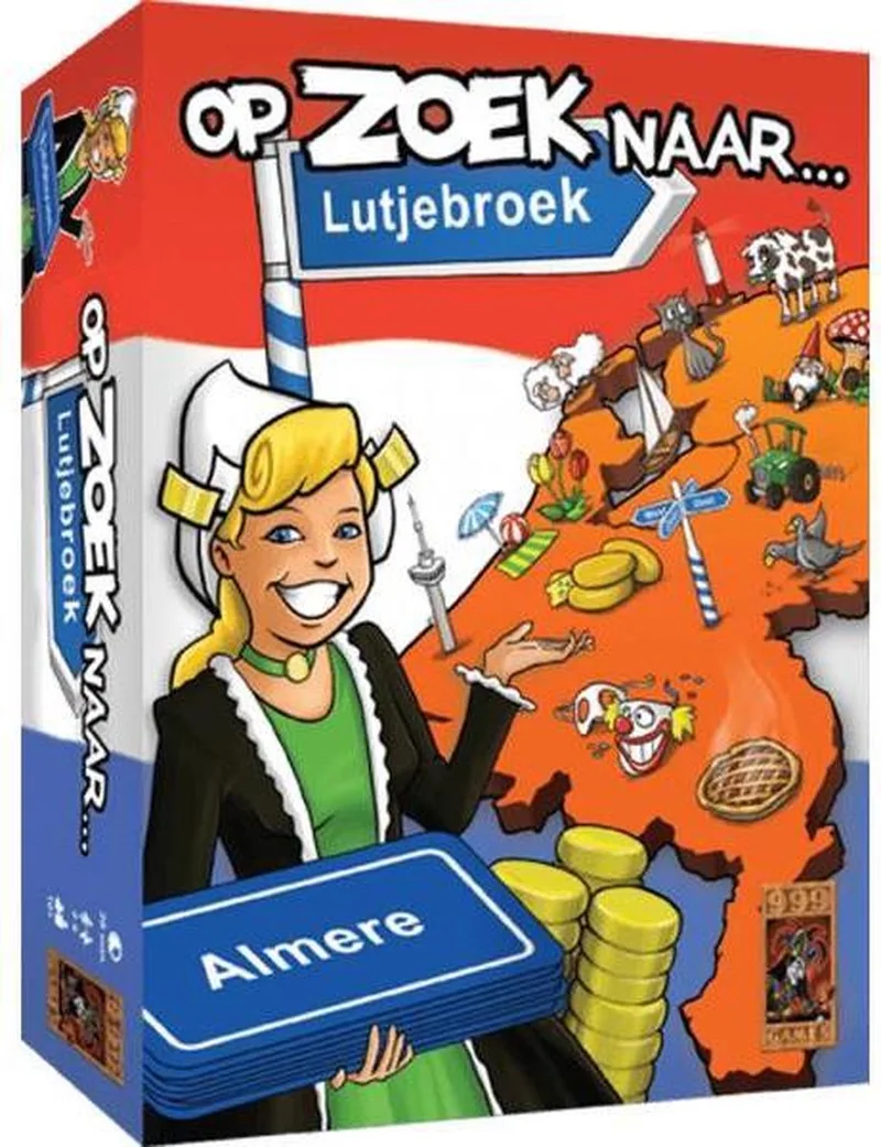 Op zoek naar Lutjebroek Kaartspel from 999 Games – box