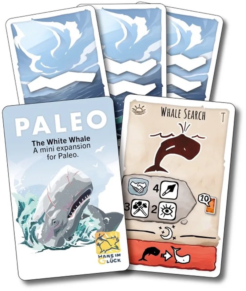 Paleo Mini Uitbreiding - De Witte Walvis fra 999 Games – æske