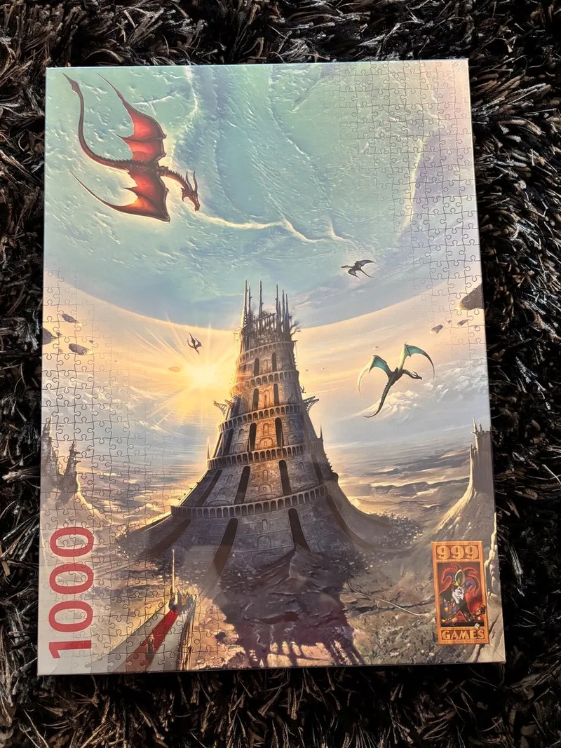Puzzel Luchtbrug: Bouwen aan morgen (1000 st) Puzzel van 999 Games, editie Meerdere – doos