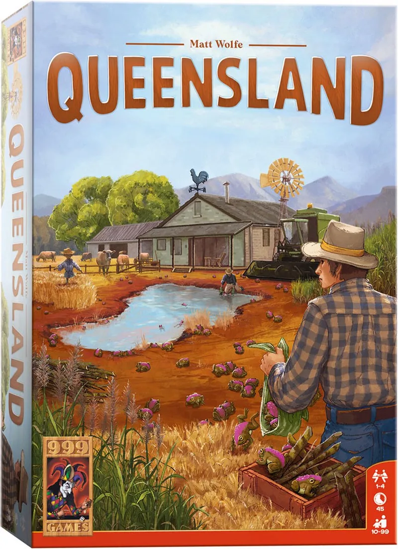 Queensland bordspel från 999 Games – kartong