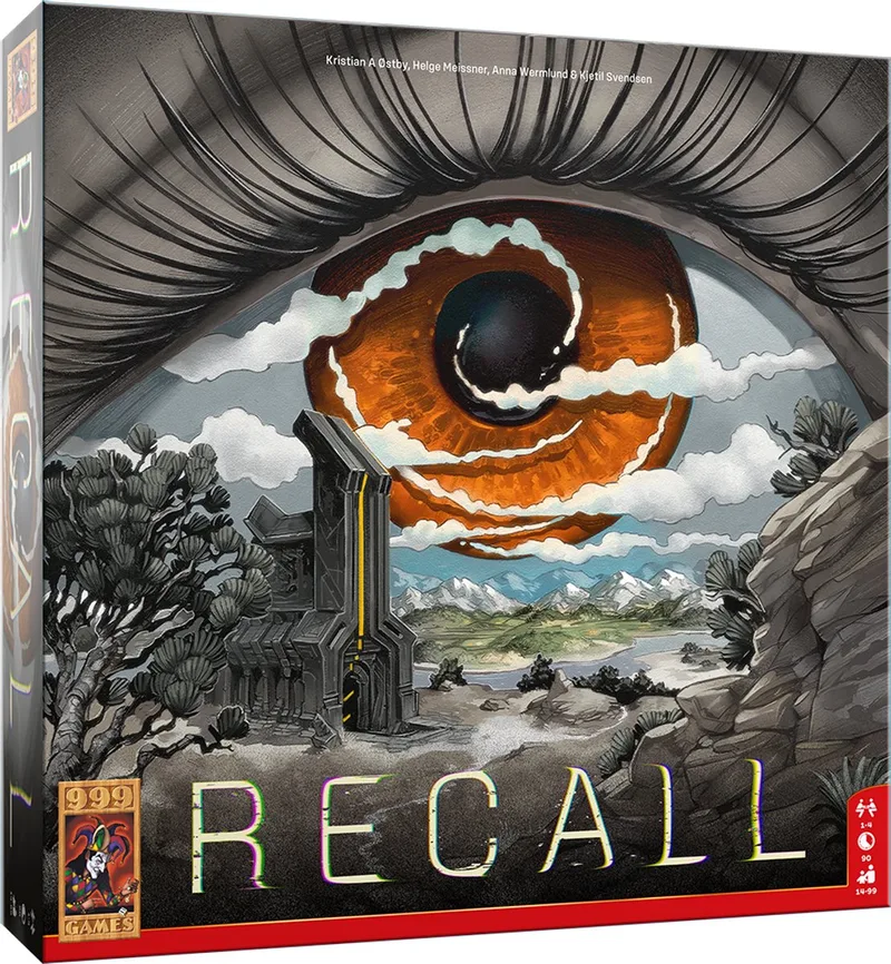 Recall - Bordspel - Uniek en strategisch expertspel van de makers van Revive de 999 Games – boîte