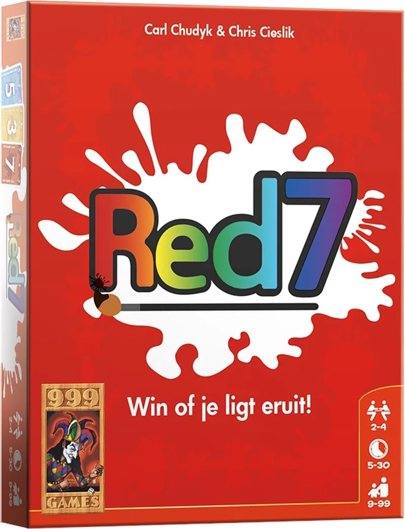 Red 7 Kaartspel from 999 Games – box