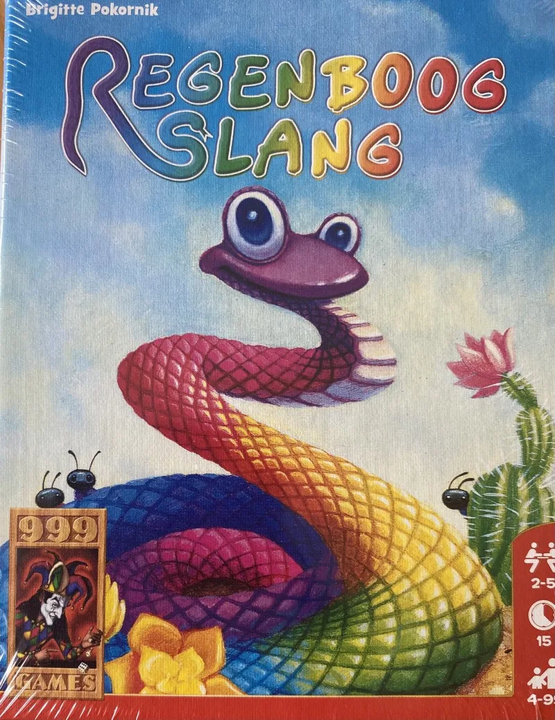 Regenboogslang kaartspel 999 games from 999 Games – box