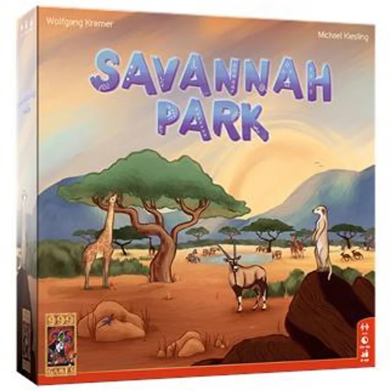 Savannah Park bordspel från 999 Games – kartong