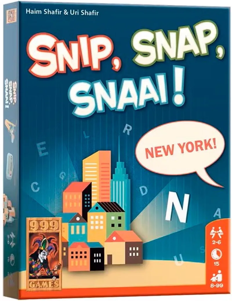 snip,snap snaai from 999 Games – box