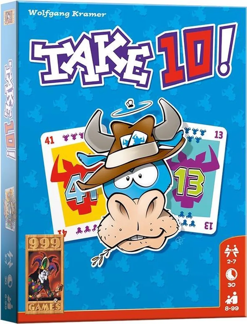 Take 10! Kaartspel fra 999 Games – æske