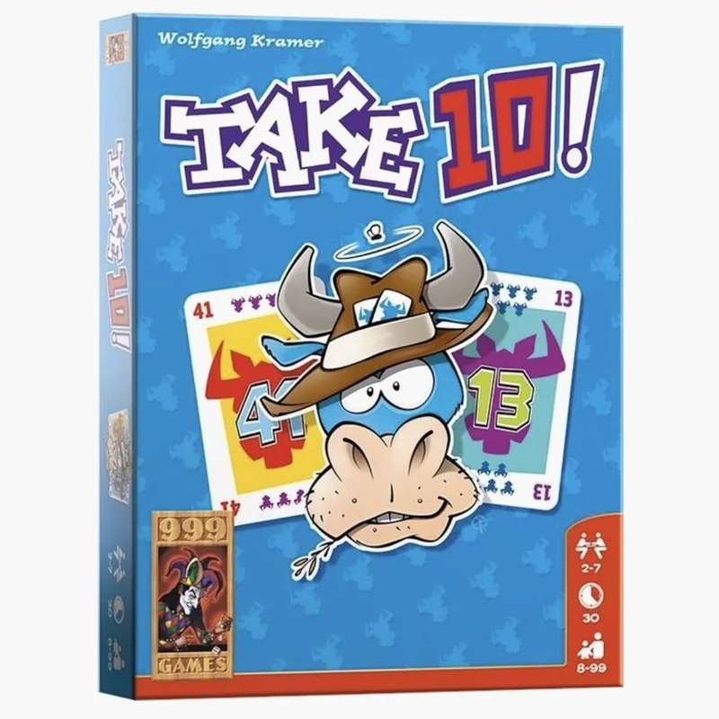 Take 10 - Kaartspel - gezelschapsspel van 999 Games – doos