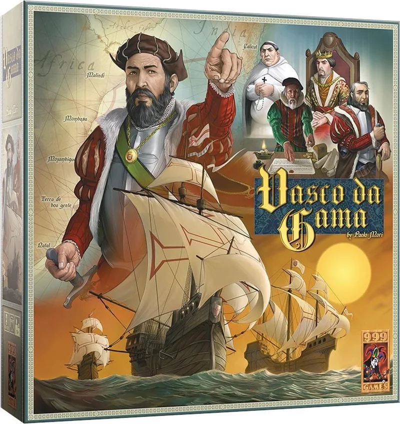 Vasco da Gama Bordspel from 999 Games – box