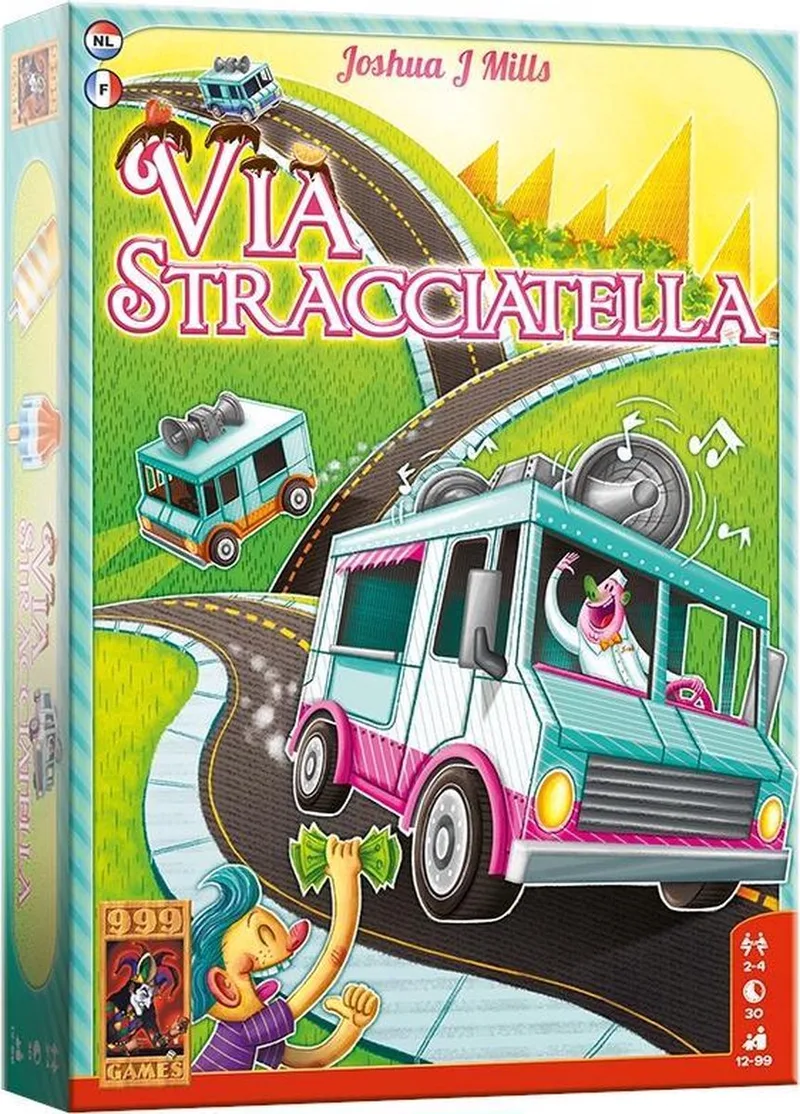 Via Stracciatella Bordspel from 999 Games – box