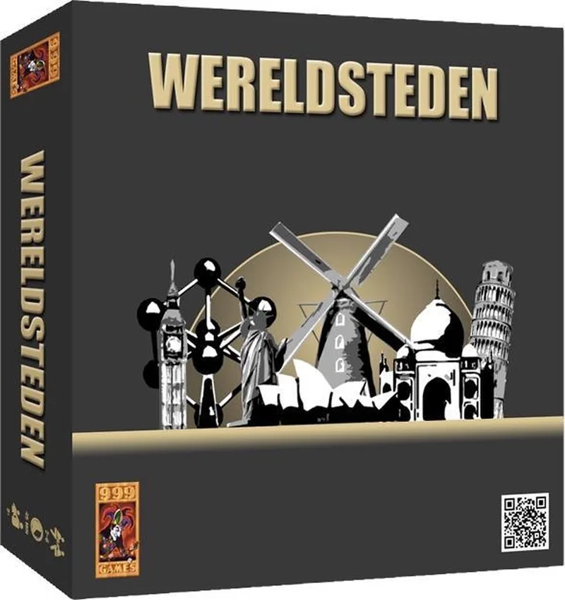 Wereldsteden Bordspel from 999 Games – box