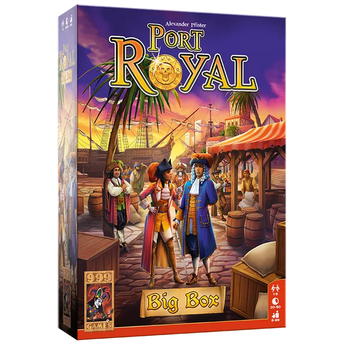 Port Royal Big Box de 999 Games, édition NL – boîte