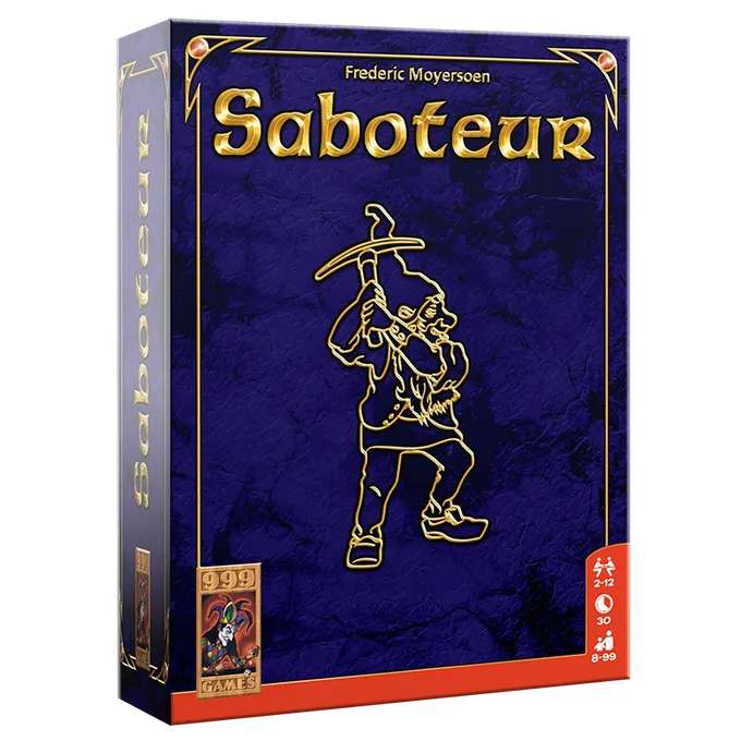 Saboteur 20 Jaar Jubileum Editie from 999 Games, NL edition – box