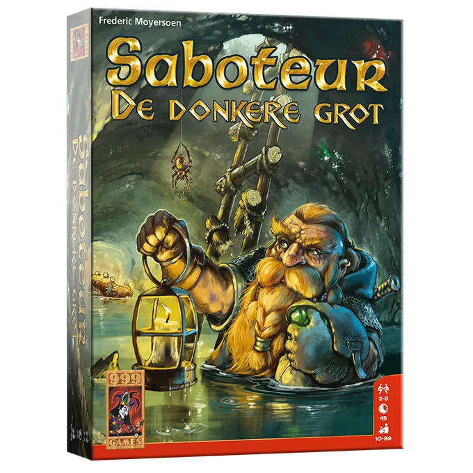 Saboteur De Donkere Grot from 999 Games, NL edition – box