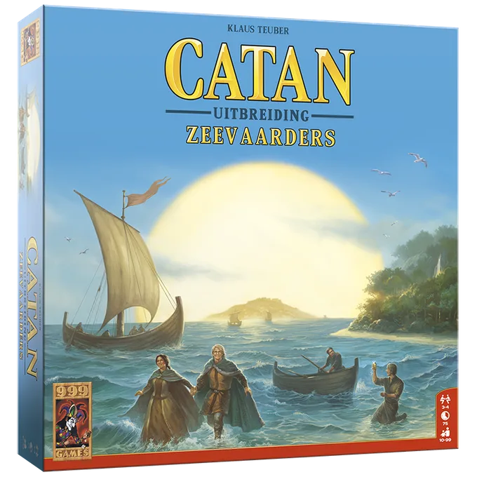 Catan: Uitbreiding Zeevaarders from 999 Games, NL edition – box